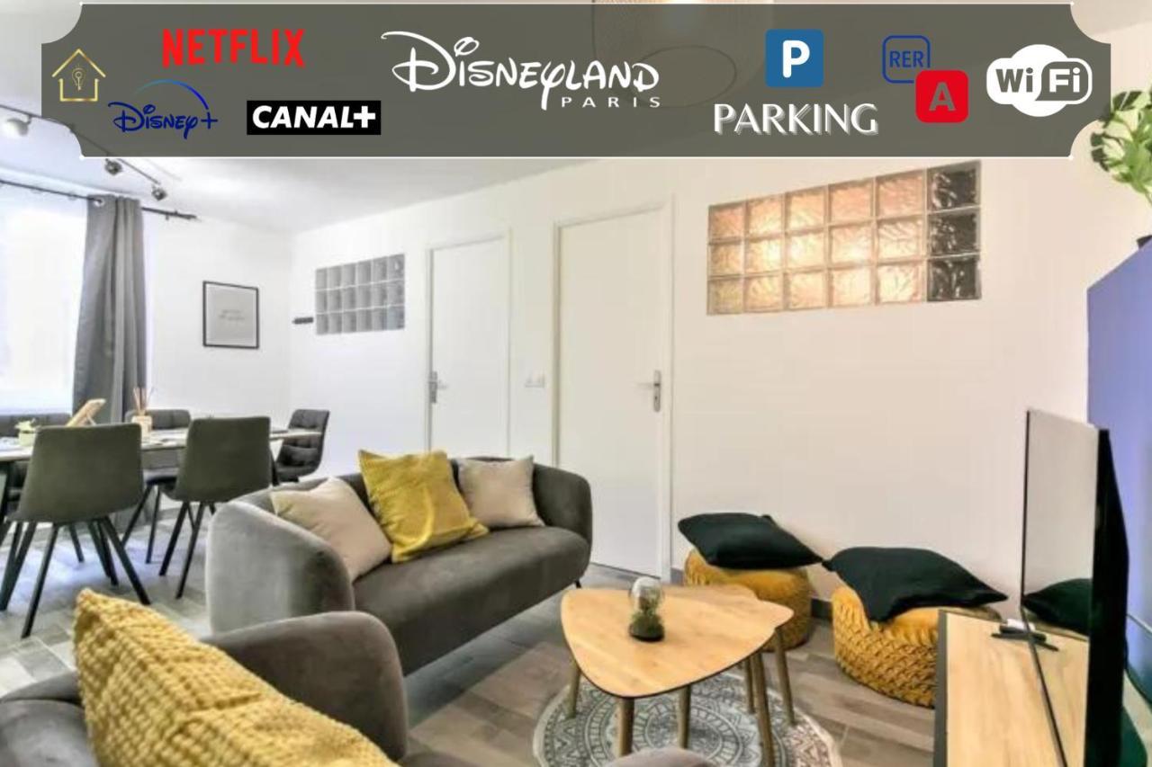 Appart Disney T3 Sweet Place Montévrain Eksteriør bilde
